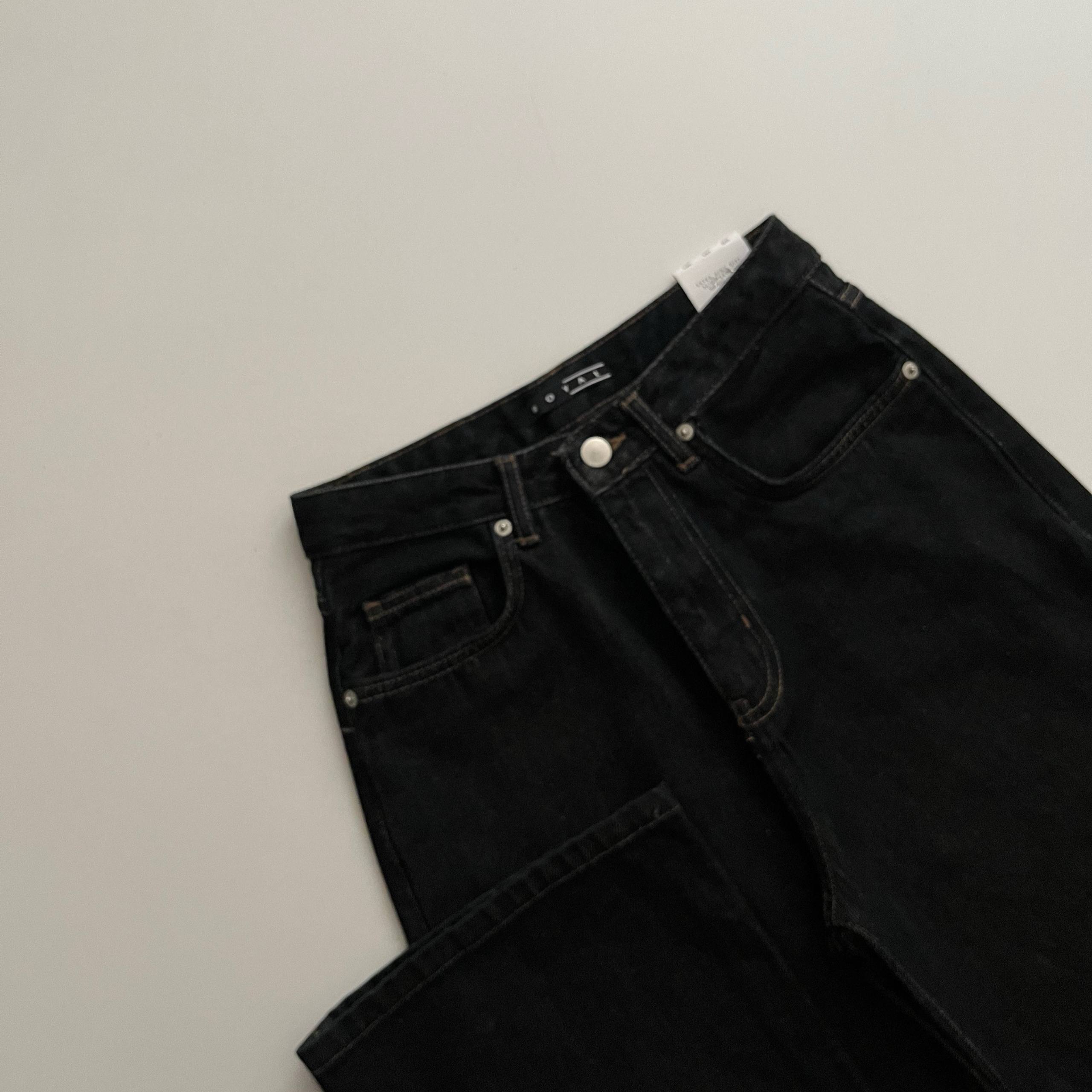 شلوار جین نیم بگ السا