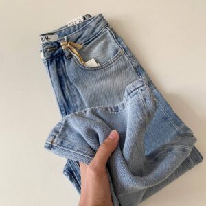 شلوار جین نیم بگ آیس 510